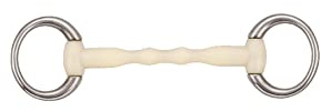 Soyo Bocado de Oliva para Caballos Rectos Happy Mouth Mullen poney/Bride