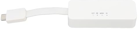 Acouto Adaptador Ethernet Gigabit de 1000 Mbps, RJ45 a USB 3.0 tipo C LAN, compatible con Pro XPS, conexión estable para juegos de trabajo en línea, diseño compacto