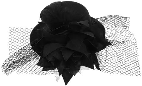 Yardenfun Blumen-top-clip Für Haar-fascinator-hut Mini Und Netz Einheitsgröße