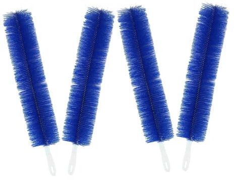 HEATSHAKING 4pcs Flexible Fan Cleaning Brush Multi Functional Dusting Tool for Standing Fans Blinds and Household Items Durable Compact and Comfortable Grip for Cleaning