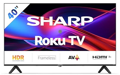 SHARP 40GD2225E - Fernseher 40 Zoll (101 cm) | Full HD, Roku TV