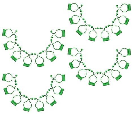 JOINPAYA 100pièces Clips Muraux pour Plantes Grimpantes Supports De Fixation pour Orchidées Et Jardinage Clips De Connexion pour Treillis Et Pothos