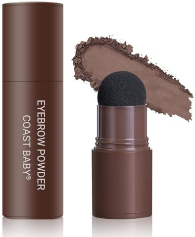 ARYIMYDP Penna Correttrice per Attaccatura dei Capelli in Marrone, Polvere Capelli Resistente all'Acqua e al Sudore, Con Pennello Sfumante Incorporato per Applicazione Semplice