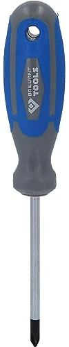 BRILLIANT TOOLS BT032803 Tournevis cruciforme, PH1 [Powered by KS TOOLS]