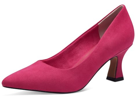 MARCO TOZZI Damen Pumps Spitz Vegan, Rosa (Pink), 39 EU