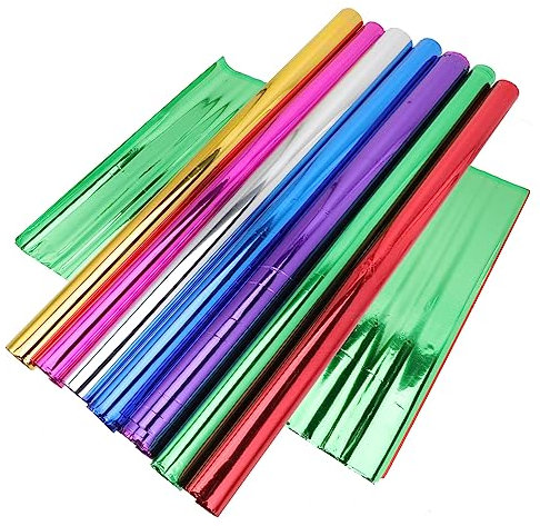 INOOMP 70 Blatt Flash-Geschenkpapier Weihnachts-Süßigkeitenbox Weihnachts-Geschenkpapier Weihnachts-Geschenkpapier In Großen Geburtstagsgeschenk-Geschenkpapier