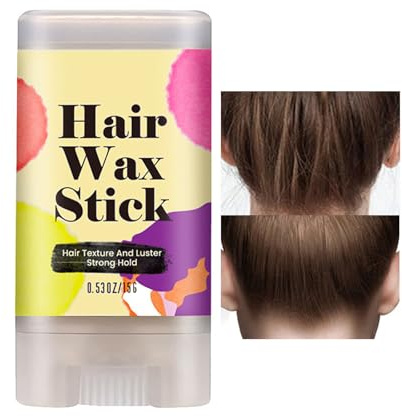 Hair Wax Stick for Edge Control - Non-greasy Styling for Men and Women, Flyaways, Frizz Control, Wigs and Hair Finishing
