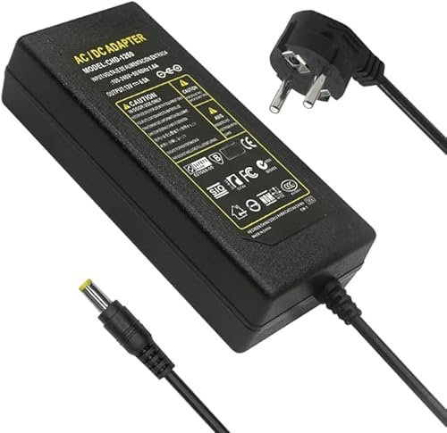 12V 6A Netzteil AveyLum 12V Netzteil Netzadapter Transformator 72W für 5050 LED Streifen LED Treiber 3D Drucker HUB Scanner Router Aquarium