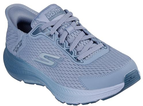 Skechers Dam GO Run CONSISTENT 2.0 Endure Slip-On, Skiffer textil blå trim, 40 EU