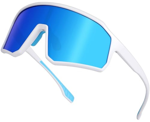 BIRCEN Kids Baseball Sunglasses for Youth - Boys Girls Polarized Sports Sun Glasses UV Protection for Cycling Age 5-12