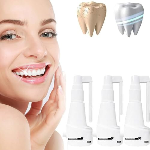 Calculusfree Dissolving Dental Spray,Dental Calculus Cleaning Spray,Teeth Mouthwash Spray,Teeth Whitening Mouth Spray,Mouth Refreshing Spray for Teeth,Tartar Remover (3 Pcs)