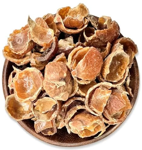 NY Spice Shop Soap Nuts Deseeded - 4 Ounce Soap Nuts Laundry Detergent - Non-Toxic, Chemical & Fragrance-Free Natural Soap Berries - Hand-Picked, Fragrances-Free & Natural Fabric Softener