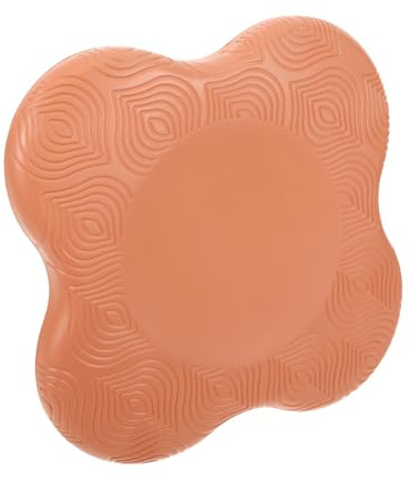 Toyvian Tapis de Yoga Antidérapant en PU Coussin de Protection pour Genoux Épais et Confortable Accessoires de Fitness Genouillère pour Femme pour Exercices Sol et Yoga
