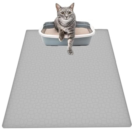 Kattliter matta | Golv silikon kattlåda matta | vikbar matta, tvättbar dyna heminredning för inomhus utomhus små medelstora raser kattunge djur