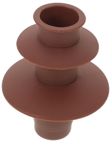 CIYODO Mini Chocolate Fountain Parts Fountain Machine Spiral Rod Spiral Rod Shaft Replacement Light Brown