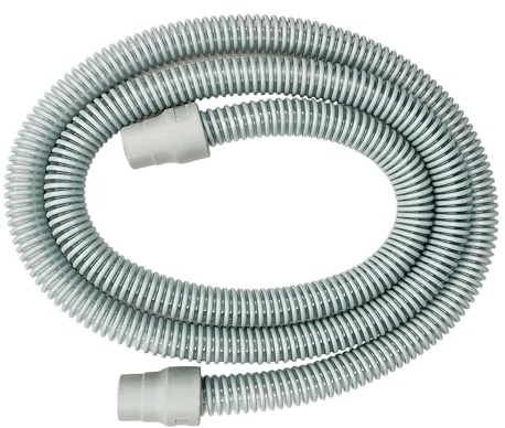 oxyhero CPAP-Schlauch 19 mm – 180 cm Länge, 19 mm Innendurchmesser, 22 mm Gummi-Muffe – Für alle CPAP-Masken geeignet – Kompatibel mit allen Standard-CPAP-Geräten