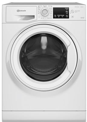 Bauknecht WATK Pure 96 43 N Waschtrockner/ Active Care Wash & Dry Technologie /Flecken 20° / Dampf-Programm / Wolle-Programm / Nachlegefunktion / PRO-Inverter Motor, Weiß