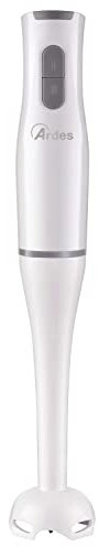 ARDES - ARMIX01 Frullatore a Immersione DEEP - Minipimer Immersione 4 lame Inox 15000 Giri al Minuto - Mixer Cucina Professionale 2 Velocità Gambo Removibile - Frullatore a Immersione con cavo 1,04m