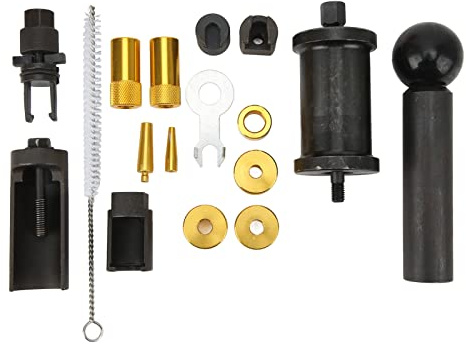 18-teiliges FSi-Injektor-Installationswerkzeug-Set Motorkraftstoff-Abzieher-Entferner Zum Entfernen von Autoreparatur-Garage-Werkzeugen, Passend für FSi TFSi TSi-Benzin