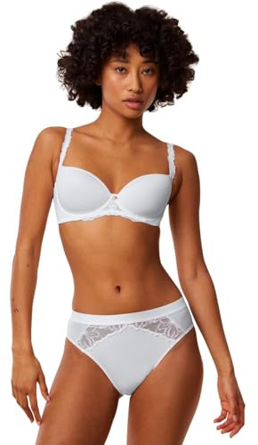 Triumph Damen Wild Azalea Florale WHP Bra, Weiss, 85B