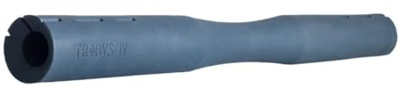 Tribus Grips Barbell Pad – Non-Slip Rubber Adapter for Squats, Hip Thrusts, Deadlifts & Lunges | Barbell Pad for Neck & Shoulder Protection | Fits Standard Bars | Strap-Free, Durable, Gym-Grade Fit