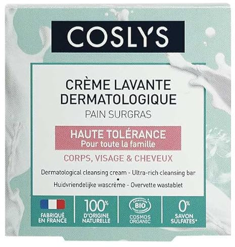 Coslys Solide Crème Lavante Dermatologique 85ml