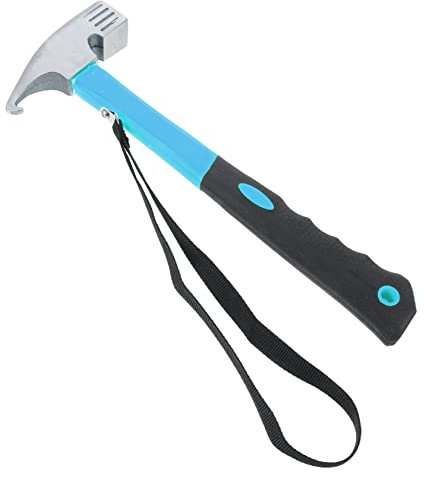 HONMEET Multifunktionaler Camping Hammer Robuste Erdnägel-zieh Und Zelt-hammer Für Outdoor-aktivitäten Aus Und Komfortabler Griff Für Camping Und Angeln
