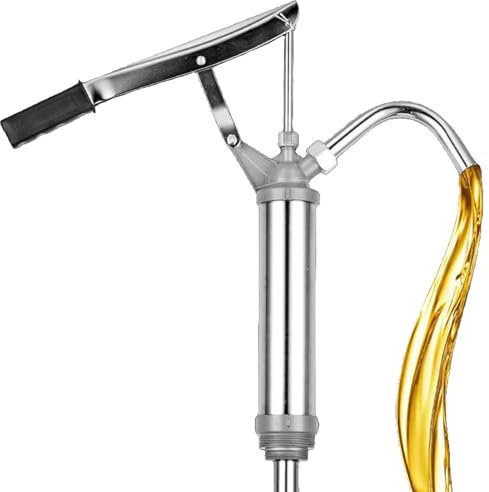 Pompe à Baril D'Huile, Pompe Manuelle Carburant Avec Levier Extensible De 15 à 55 Gallons, Pompe Efficace Pour Huile De Transmission, Essence, Diesel, Garage, Outil De Pompage Manuel Pour Barils