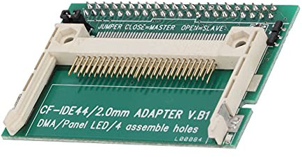 KIMISS CF Card to Vertical 2.5 44 Pin IDE Hard Drive Adapter, DOS, SSD Upgrade Solution