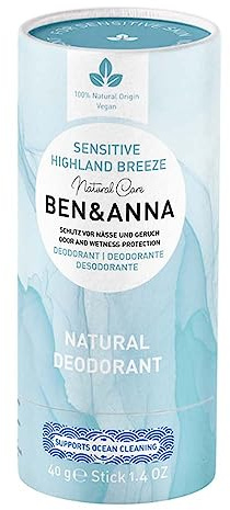 Ben & Anna Highland Breeze Sensitive Deo, Papertube, 40g (5)