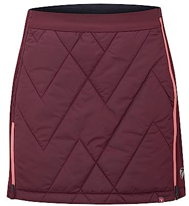 Ziener Damen NIMA Thermo- / Outdoor- / Primaloft-Rock | Winter Skitour, velvet red, 34