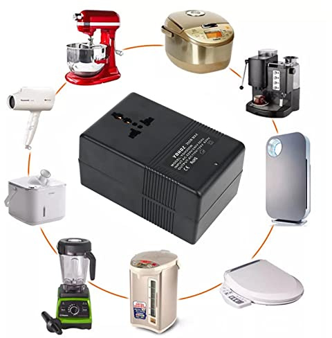 300W YDH200UK 220VAC to 110VAC Adaptor - Home appliances devices step-down sockets - All-powerful 3 hole AC socket -Household transformer for Coffee machine, egg white mixer