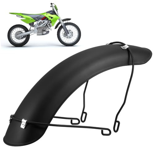 PartyKindom Universeller Motorrad Kotflügel Vorn Aus Metall Spritzschutz Schutzblech Für Vordere Radabdeckung Einfache Montage Stabile Konstruktion Stilvolles Design Für Motorräder