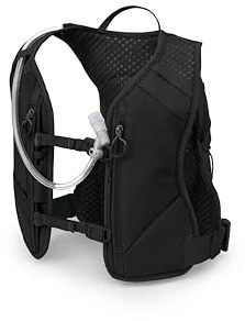 Osprey Escapist Velocity 3L Bike Vest Trinkrucksack mit Hydrualics Reservoir, Schwarz, S/M, Schwarz, Small/Medium, Fahrrad-Trinkweste