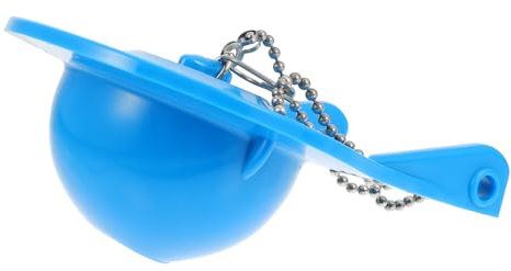 OSALADI Toiletten-pvc-klappe Verstellbar Ablaufventil Badezimmer Dichtungsklappe Mit Edelstahlkette Für Hausgebrauch Leicht Zu Installieren