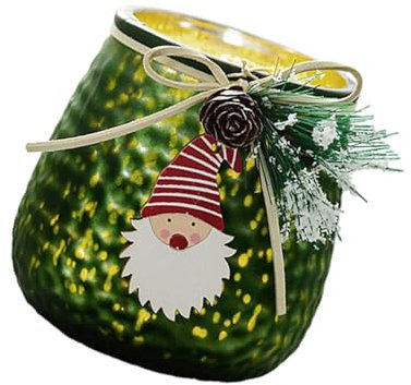 Candele Per Le Vacanze Invernali Con Pino Da Neve Disegni Candele In Vetro Per Accessori Le Vacanze Centrotavola Da Tavolo