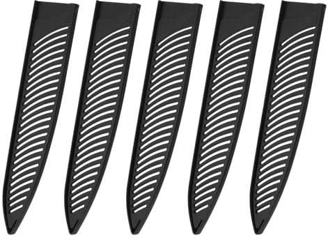 QUARKZMAN 5 Fundas para Cuchillos Protectores de Hoja Negras