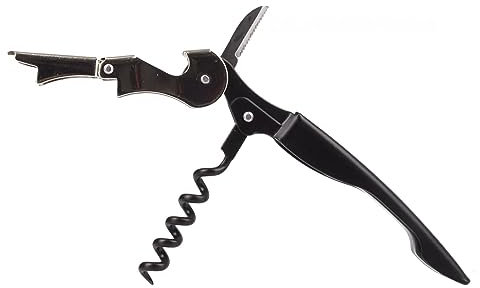 Cuchillo de camarero, color negro