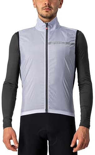 Castelli 4521512-870 SQUADRA ST. VEST Uomo Gilet sportivo silver gray/dark gray L