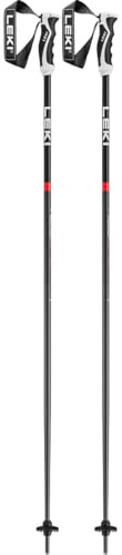 Leki Bastoncini da Sci Neolite, Anthracite-Black-Bright Red, 110CM