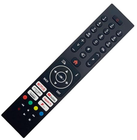 Telecomando TV originale RC45137P compatibile con Logik/Nordmende/Techwood L32SHE22 ARTX55UHD 65AO11UHD Smart HD HDR LED