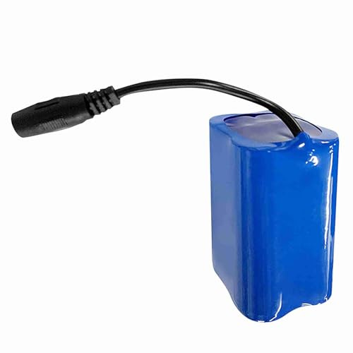 Futterboot Akku, Sunydog 7,4 V 12000 mAh Wiederaufladbare Batterie für RC-Köderboote Angelköderboote, Austausch der Köderbootbatterie Batterie für Fischerköderboote, für Köderboot D11 D13 D13C D16 D18