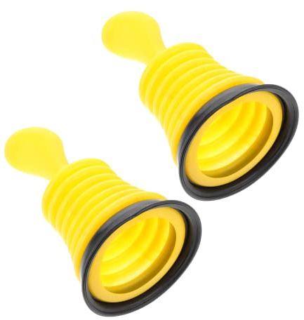 KITANDOVE 2piezas Destapador De Fregadero Desatascador De Cañerías Ergonómico Para Baño y Cocina Potente y Duradero Para Remover Obstrucciones Tuberías