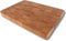EFO Tabla de cortar de madera, 50 x 35 x 4 cm, tabla de cocina de madera de roble, suave y duradera, tabla de cortar de dos caras con prácticas asas, tabla de madera grande para cocina con esquinas