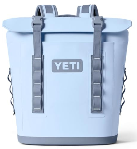 YETI Hopper M12 Insulated Backpack Cooler Bag | Leak-Resistant Soft Cooler Backpack with ColdCell Insulation – Fits 20 Cans or 5 kg of Ice for Day Trips & Outdoor Adventures