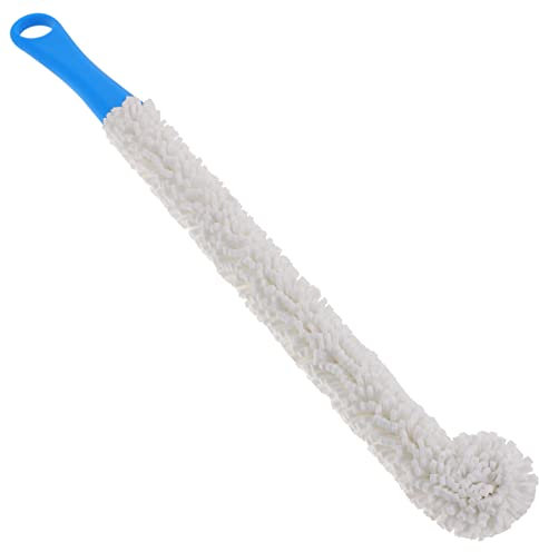BATHVEVE Brosse à Carafe Et Bouteille Flexible pour Nettoyage Profond, Manche Long Extensible, Poils Doux Et Résistants en Matériau Solide, Nettoyant pour Vin Et Verres à Usage Domestique,