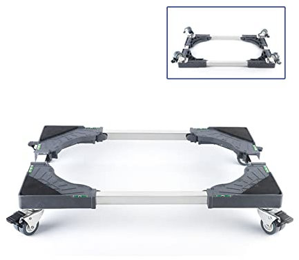 Socle Lave Linge, Support de piédestal pour lave-vaisselle, meuble mobile réglable, base de machine à laver, largeur 15-22 pouces, longueur 26-34 pouces, plateaux de sol pour sèche-linge, réfrigérate