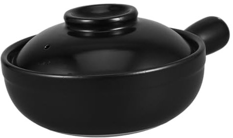 POPETPOP Marmite Terre Cuite Pour Cuisson De Soupe Et Riz Avec Couvercle Pot De Cuisson Multifonctionnel