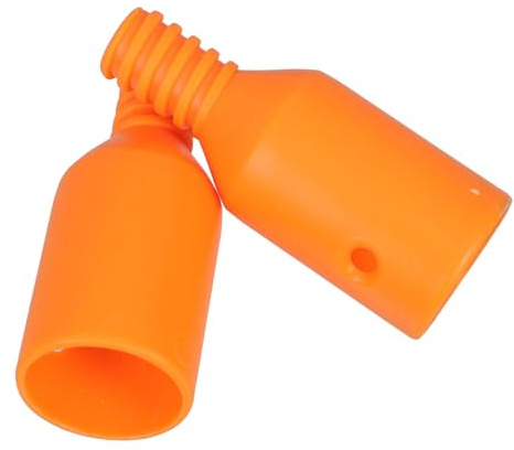 IWOWHERO 2pcs Threaded Pole Adapter for Broom and Cleaning Tools, Sturdy Plastic Material with Quick Removal Feature, Suitable for Household Cleaning and Extension Poles