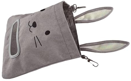 Bolsa portaletame – para heno Colgante para Animales domésticos pequeños – Porta Bolsas para Accesorios Jaula hámster pequeños Animales